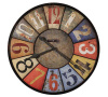 County Line Oversized Wall Clock
